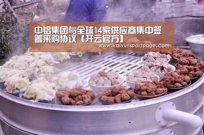 中铝集团与全球14家供应商集中签署采购协议【开云官方】(图3) 开云官网
